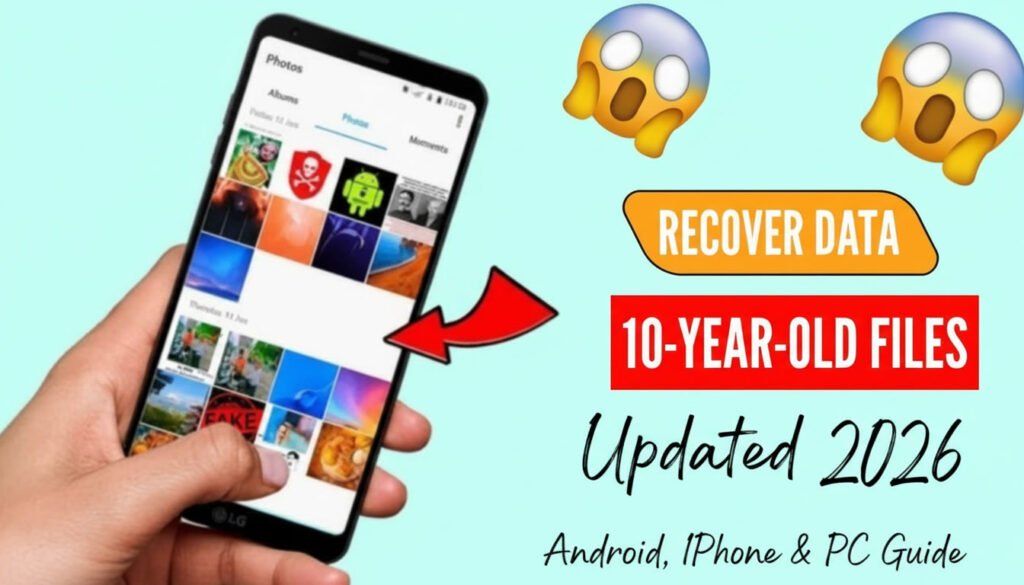 Recover 10-Year-Old Photos & Data | 2026 Update (Android, iPhone & PC Guide) Recover 10-Year-Old Photos & Data | 2026 Update (Android, iPhone & PC Guide)