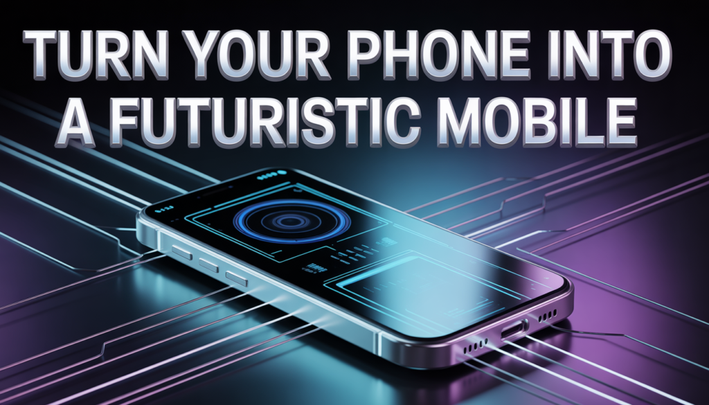 Turn Your Phone Into a Futuristic Mobile | NEW 2026 Guide Turn Your Phone Into a Futuristic Mobile | NEW 2026 Guide